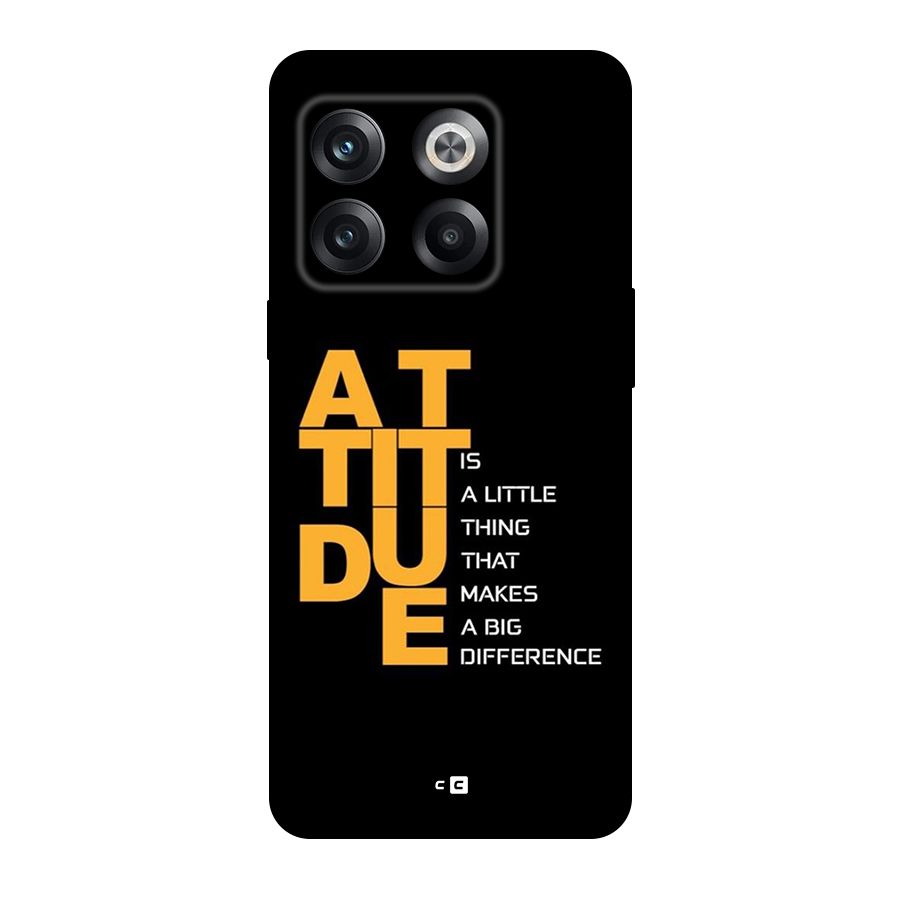Attitude Difference Back Case for OnePlus 10T