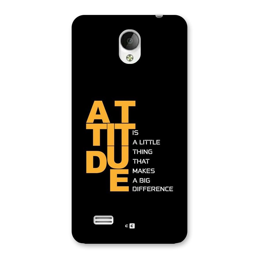 Attitude Difference Back Case for Vivo Y21