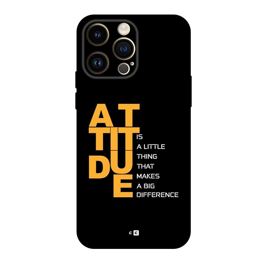 Attitude Difference Back Case for iPhone 14 Pro Max