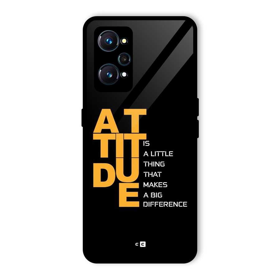 Attitude Difference Glass Back Case for Realme GT Neo2