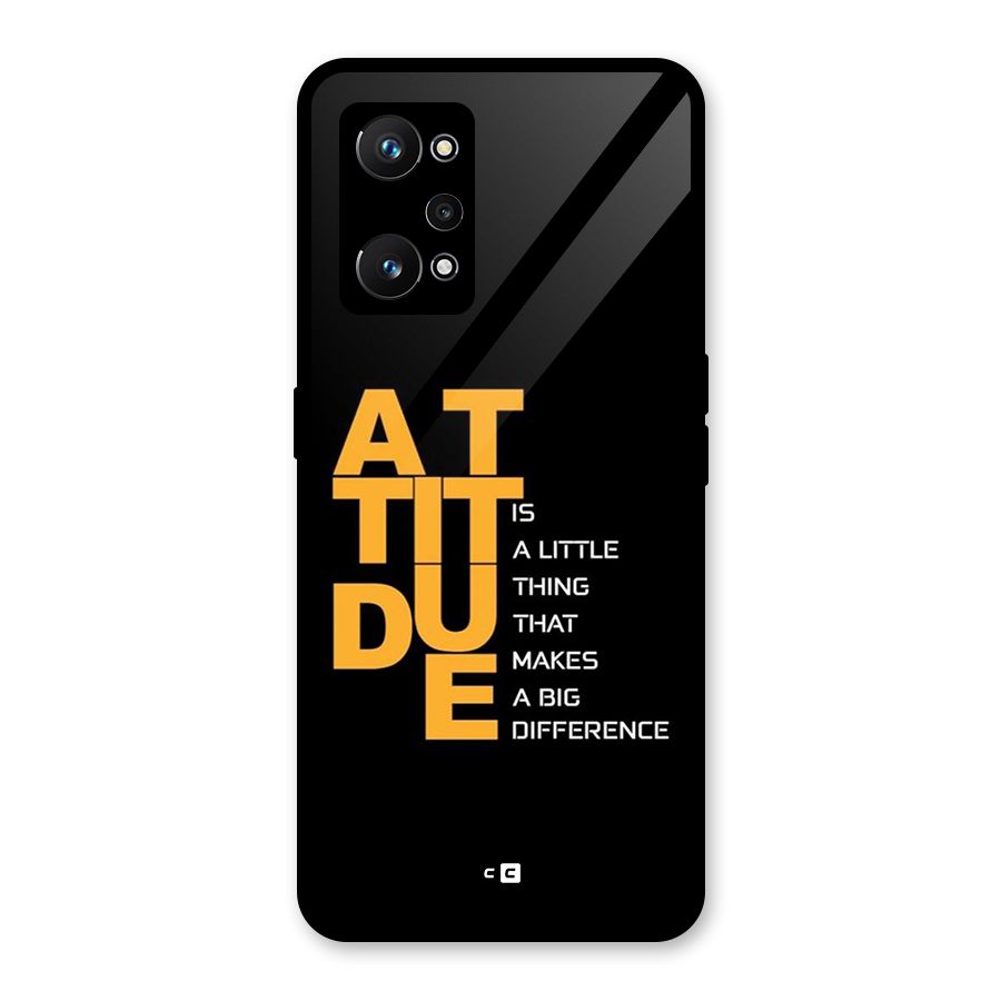 Attitude Difference Glass Back Case for Realme GT Neo 3T