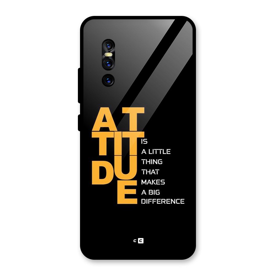 Attitude Difference Glass Back Case for Vivo V15 Pro