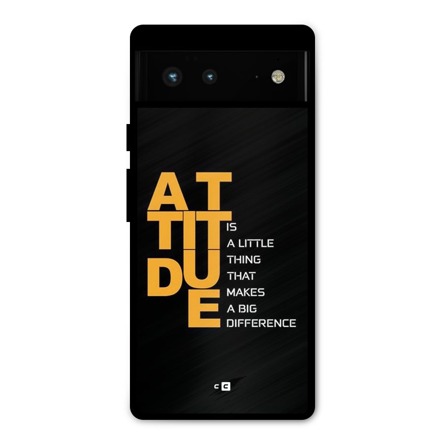 Attitude Difference Metal Back Case for Google Pixel 6