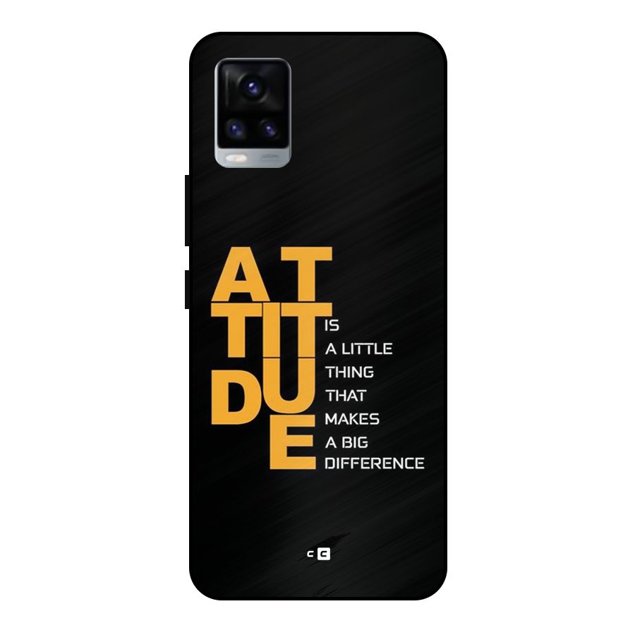 Attitude Difference Metal Back Case for Vivo V20