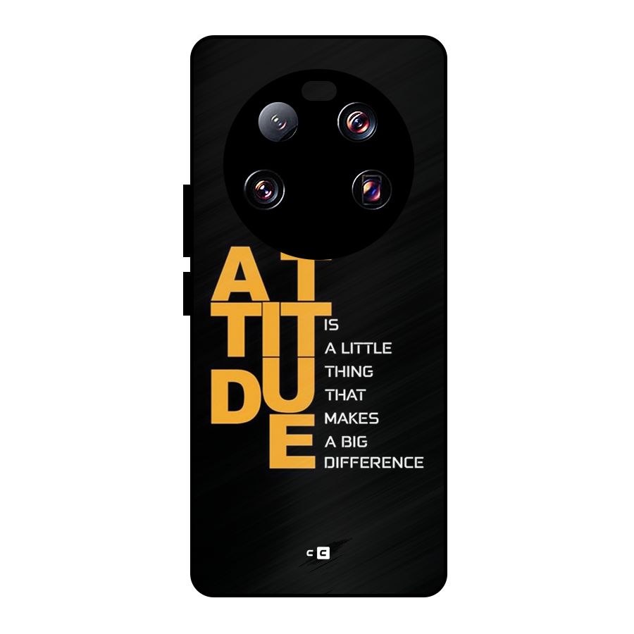 Attitude Difference Metal Back Case for Xiaomi 13 Ultra