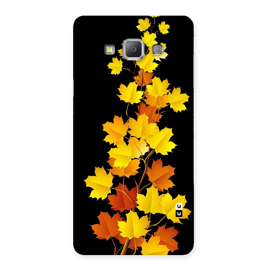 Autumn Forest Leaves Back Case for Galaxy A7