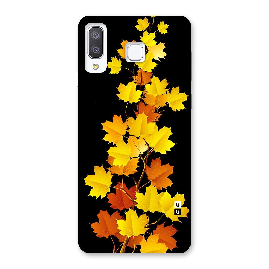 Autumn Forest Leaves Back Case for Galaxy A8 Star