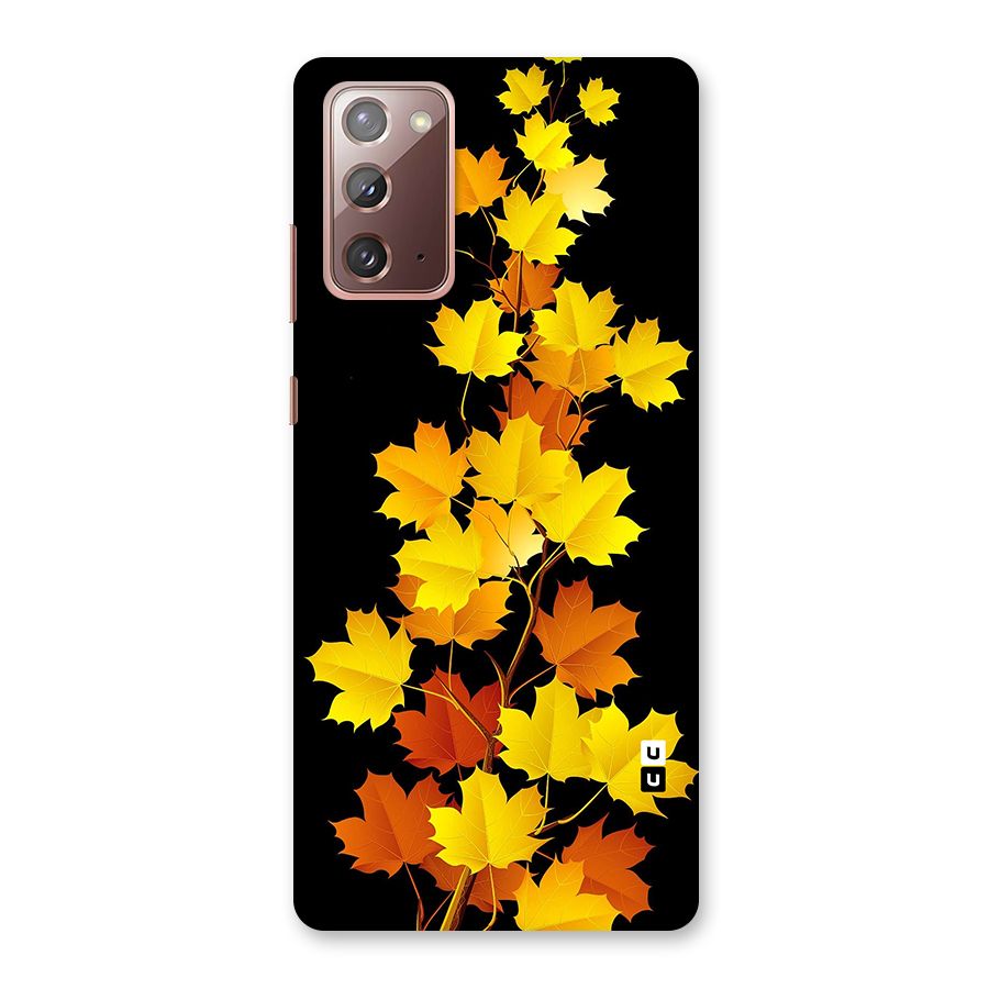 Autumn Forest Leaves Back Case for Galaxy Note 20