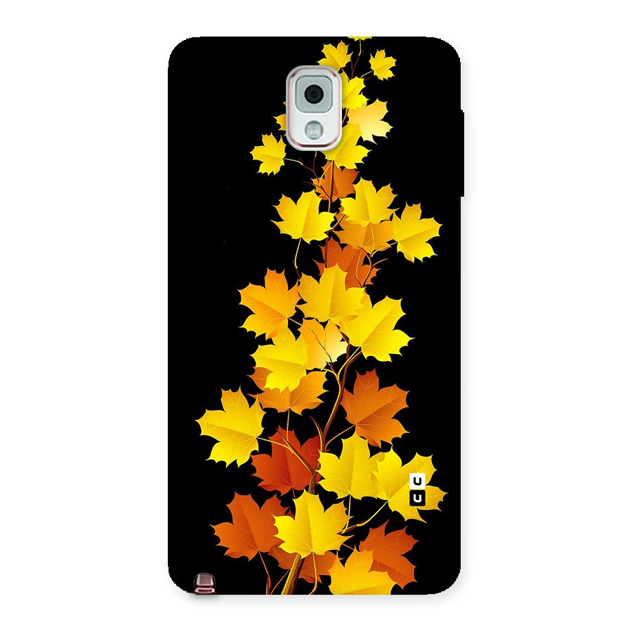 Autumn Forest Leaves Back Case for Galaxy Note 3
