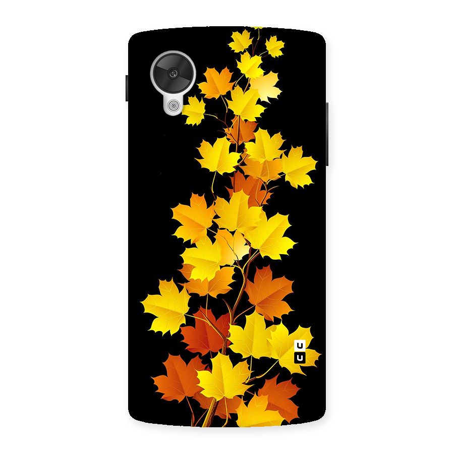 Autumn Forest Leaves Back Case for Google Nexsus 5