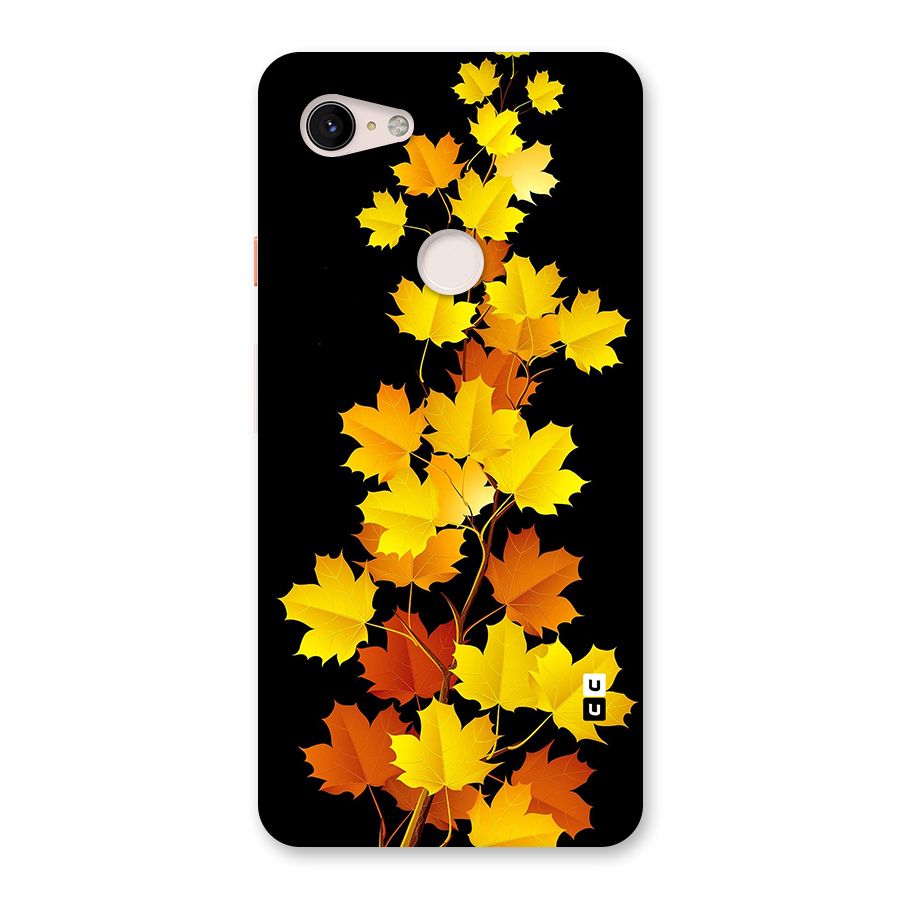 Autumn Forest Leaves Back Case for Google Pixel 3 XL