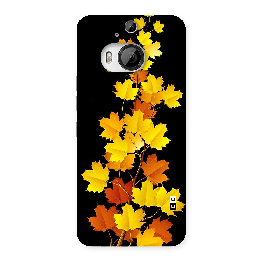 Autumn Forest Leaves Back Case for HTC One M9 Plus