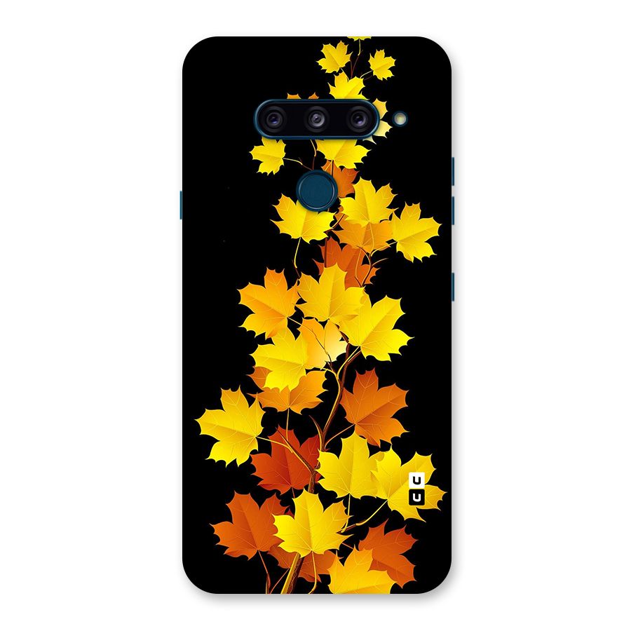 Autumn Forest Leaves Back Case for LG  V40 ThinQ