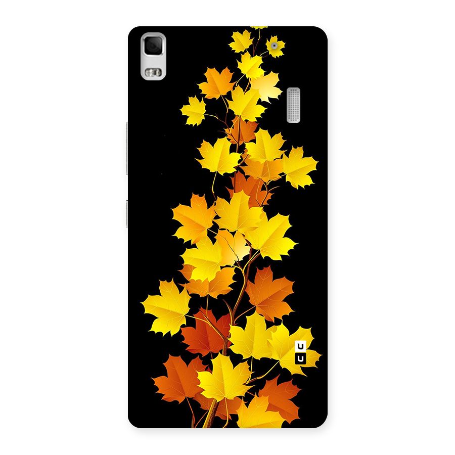 Autumn Forest Leaves Back Case for Lenovo K3 Note