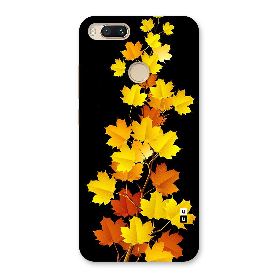 Autumn Forest Leaves Back Case for Mi A1