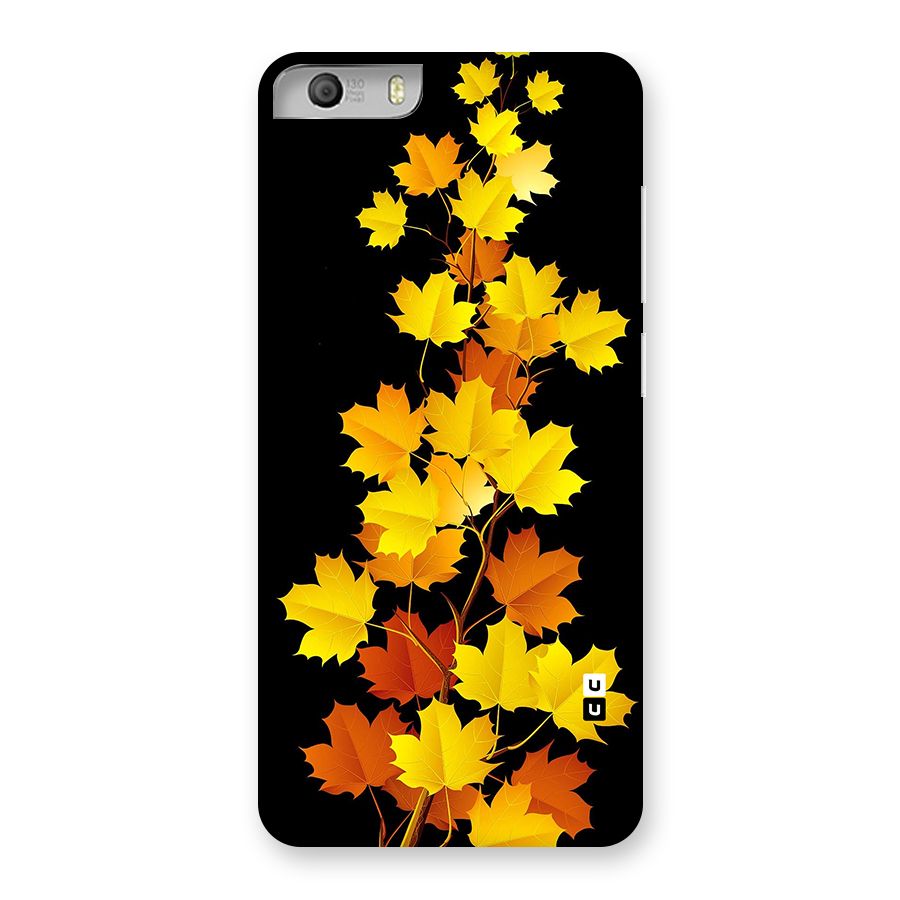 Autumn Forest Leaves Back Case for Micromax Canvas Knight 2