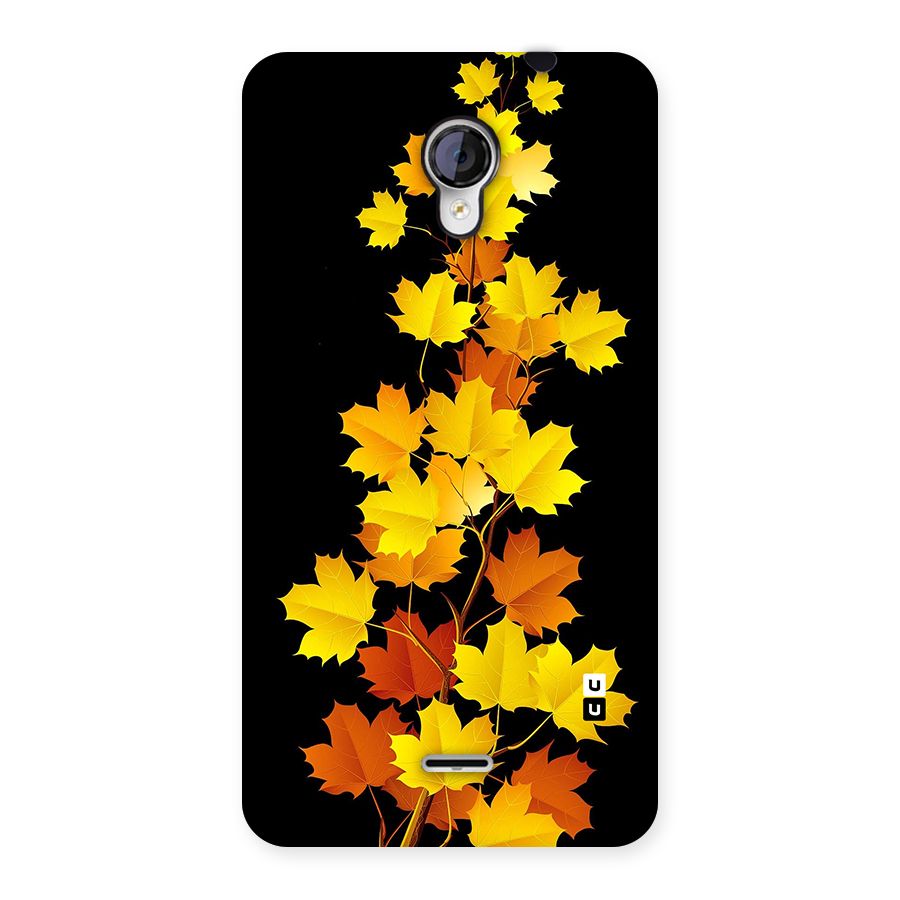 Autumn Forest Leaves Back Case for Micromax Unite 2 A106
