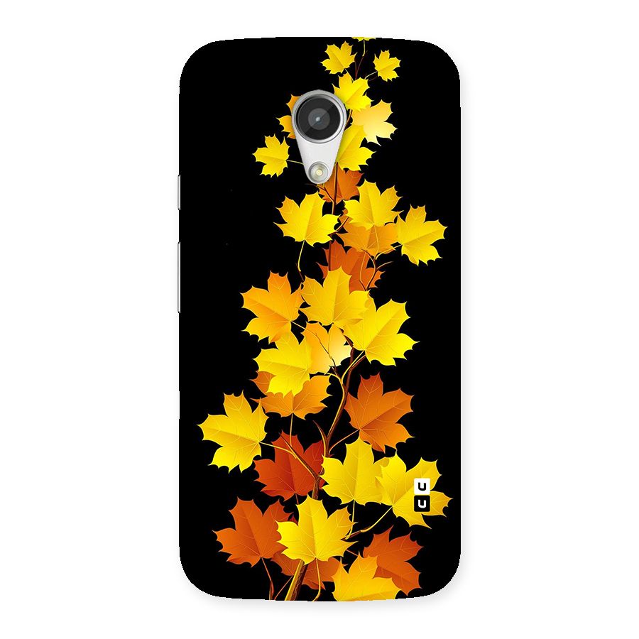 Autumn Forest Leaves Back Case for Moto G 2nd Gen
