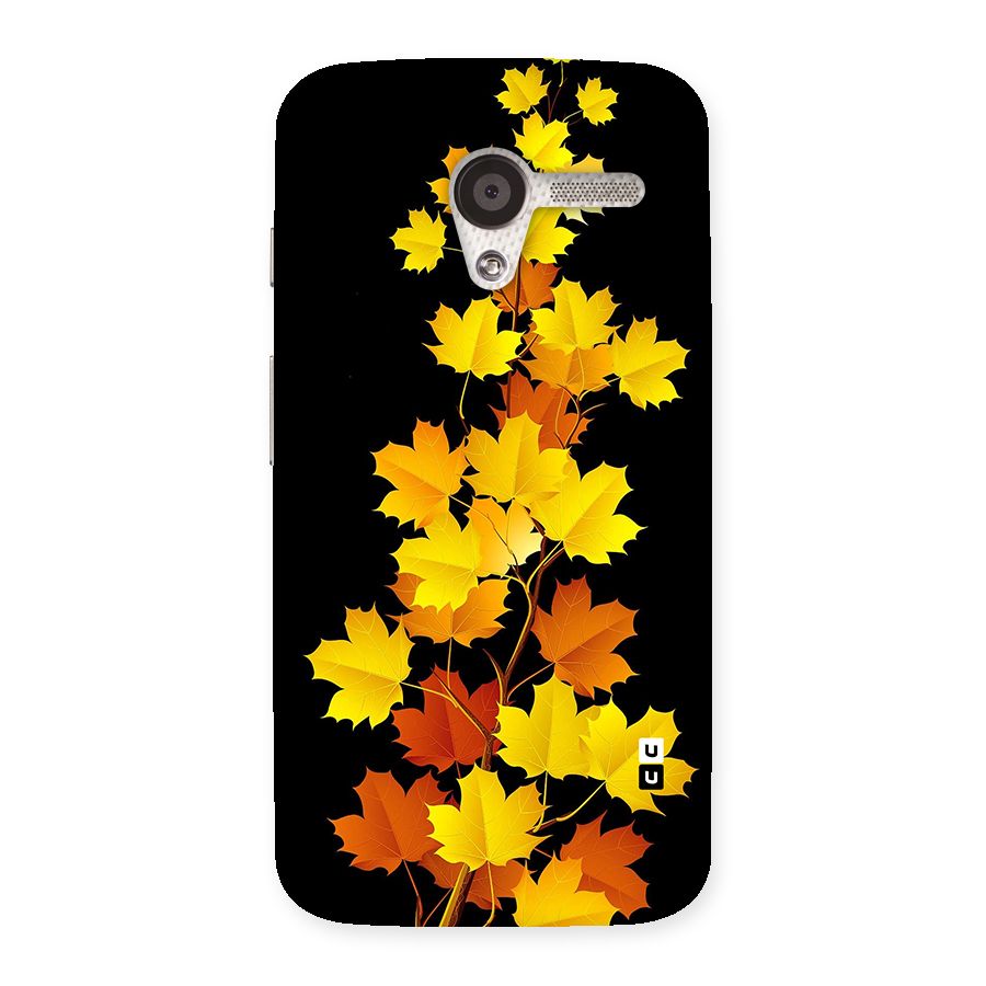Autumn Forest Leaves Back Case for Moto X