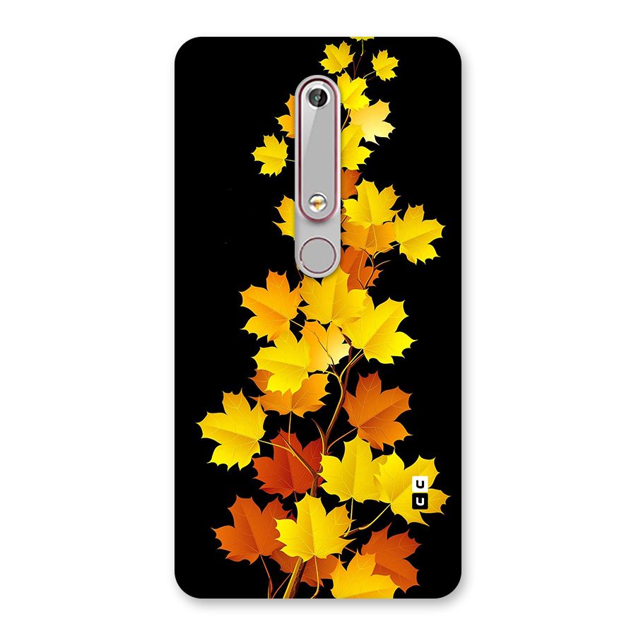 Autumn Forest Leaves Back Case for Nokia 6.1