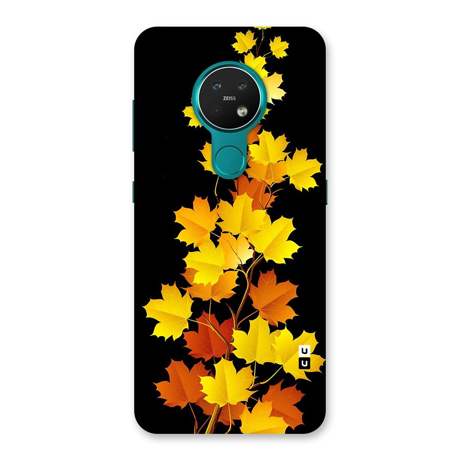 Autumn Forest Leaves Back Case for Nokia 7.2