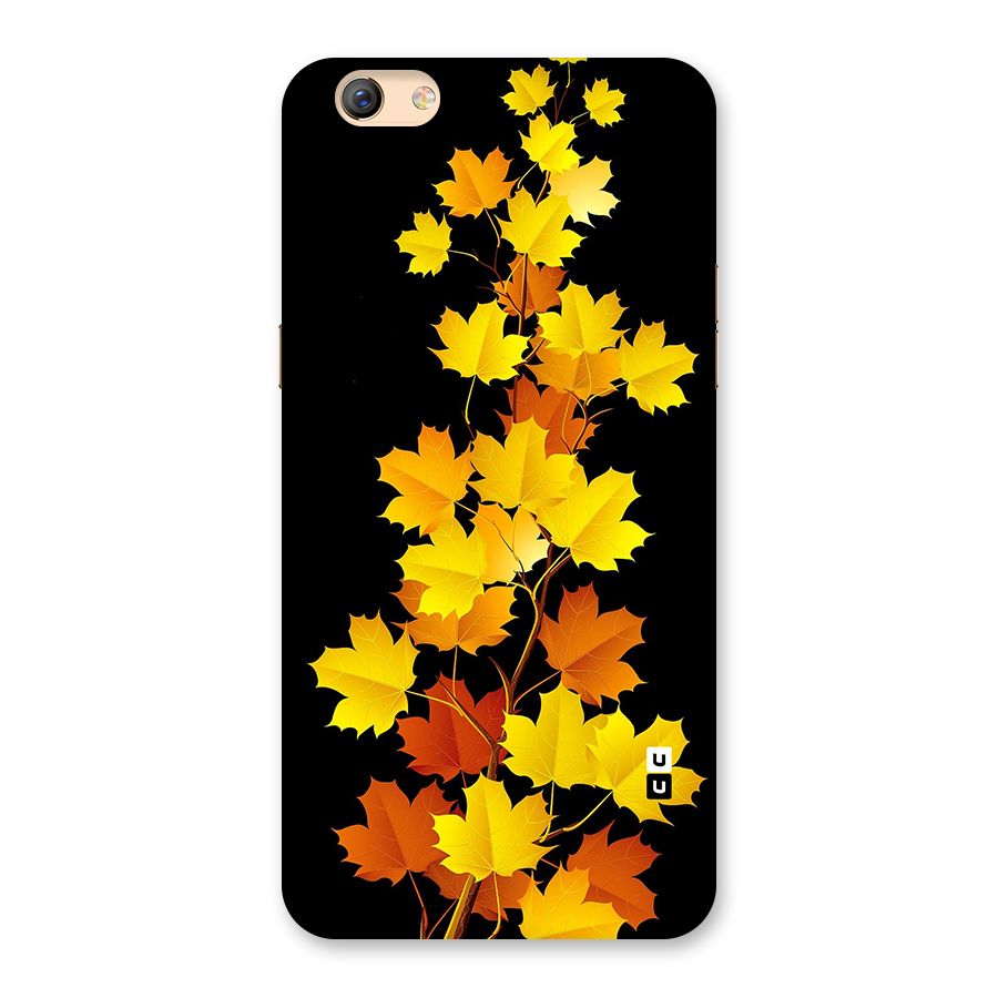 Autumn Forest Leaves Back Case for Oppo F3 Plus
