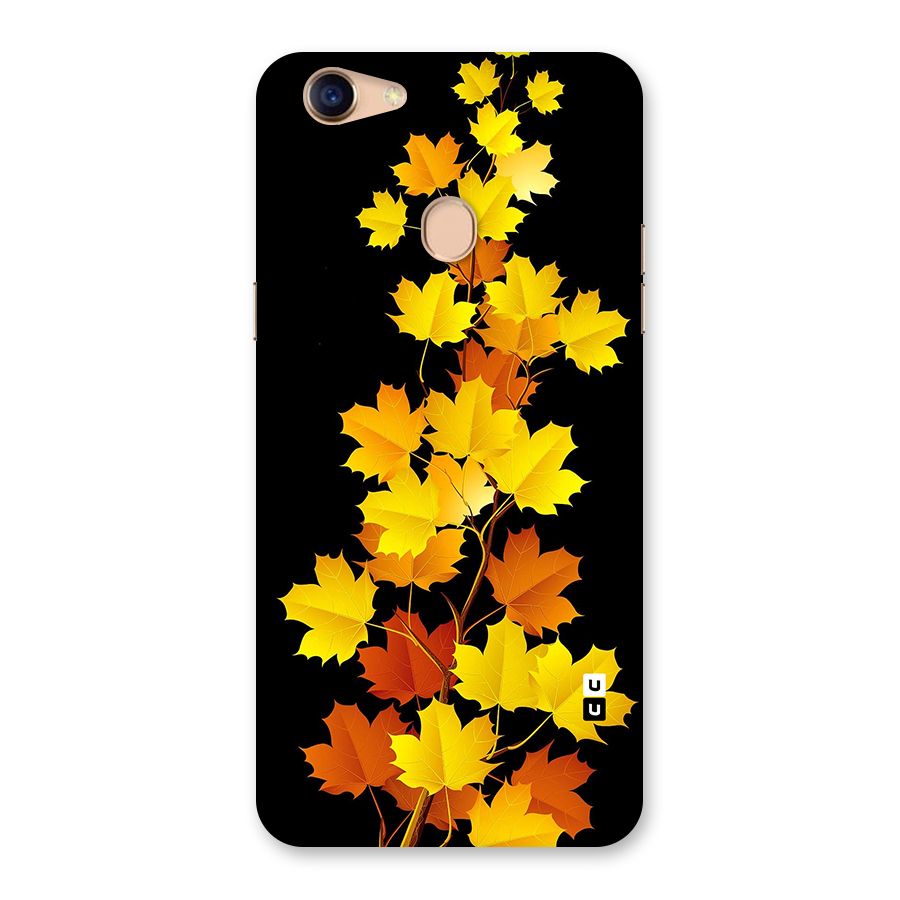 Autumn Forest Leaves Back Case for Oppo F5