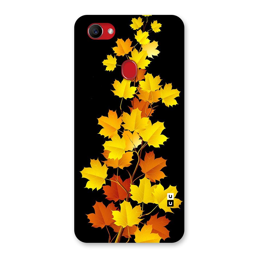 Autumn Forest Leaves Back Case for Oppo F7