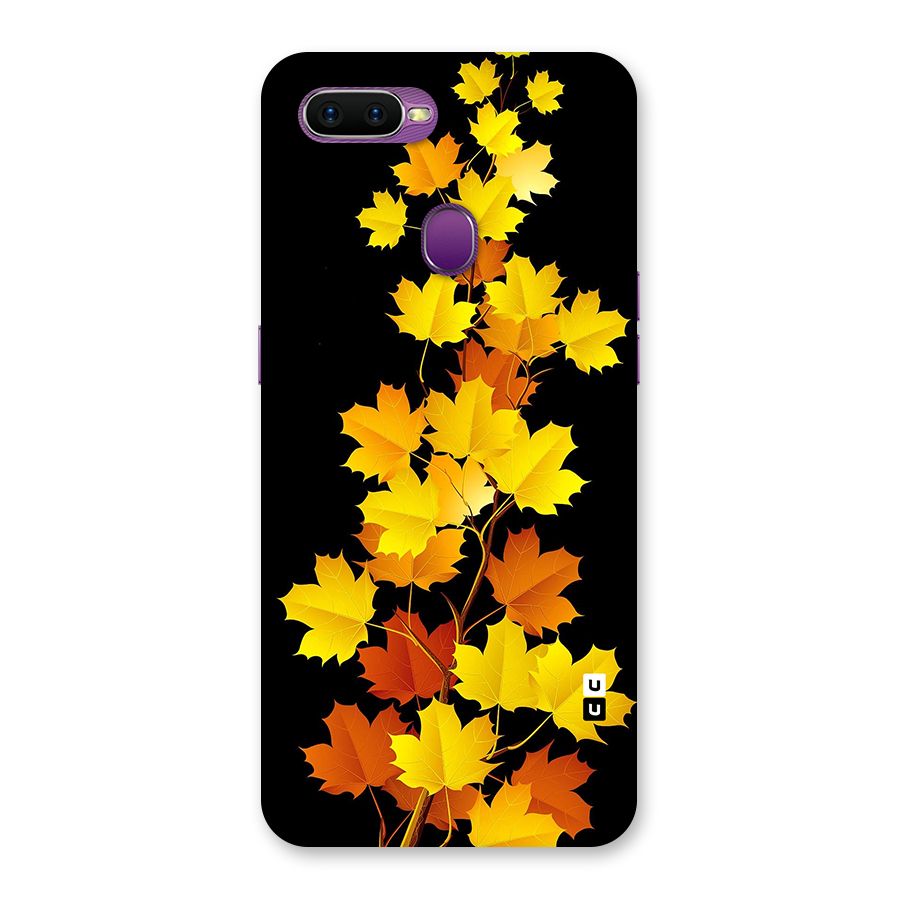 Autumn Forest Leaves Back Case for Oppo F9