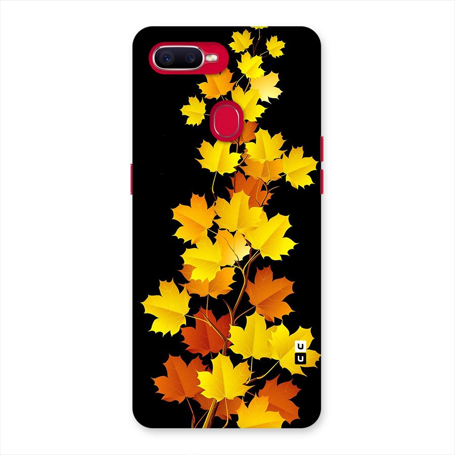 Autumn Forest Leaves Back Case for Oppo F9 Pro