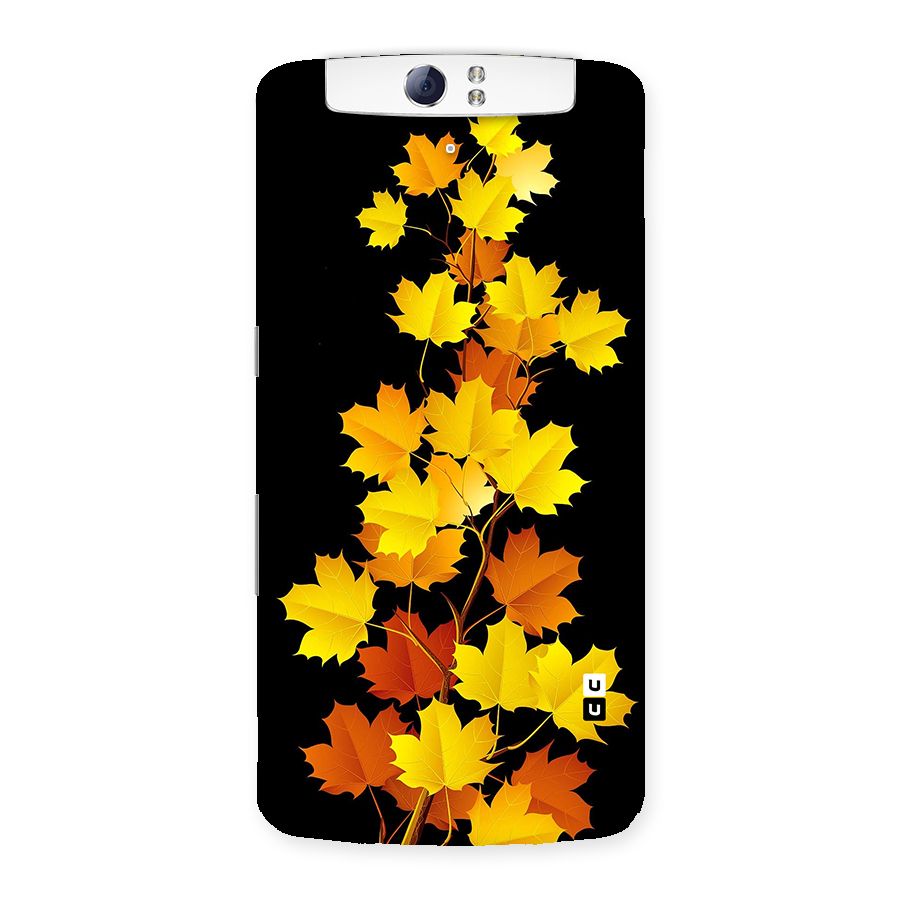 Autumn Forest Leaves Back Case for Oppo N1