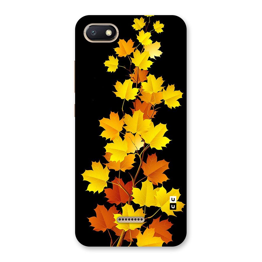 Autumn Forest Leaves Back Case for Redmi 6A