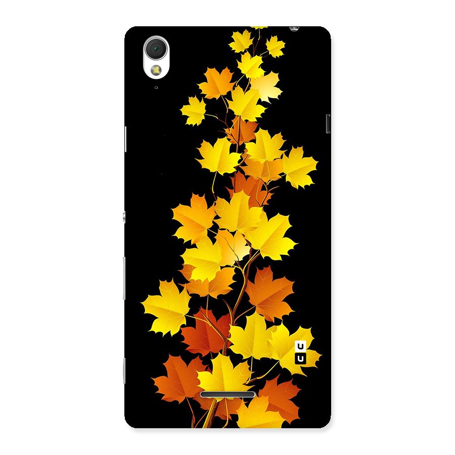 Autumn Forest Leaves Back Case for Sony Xperia T3