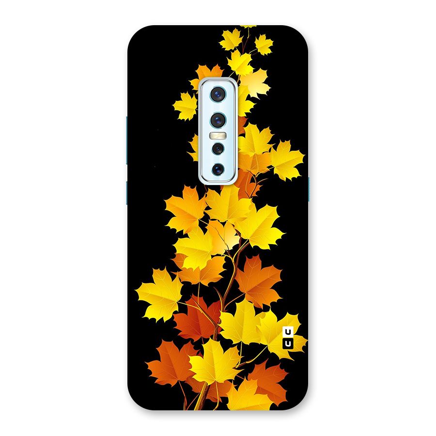 Autumn Forest Leaves Back Case for Vivo V17 Pro