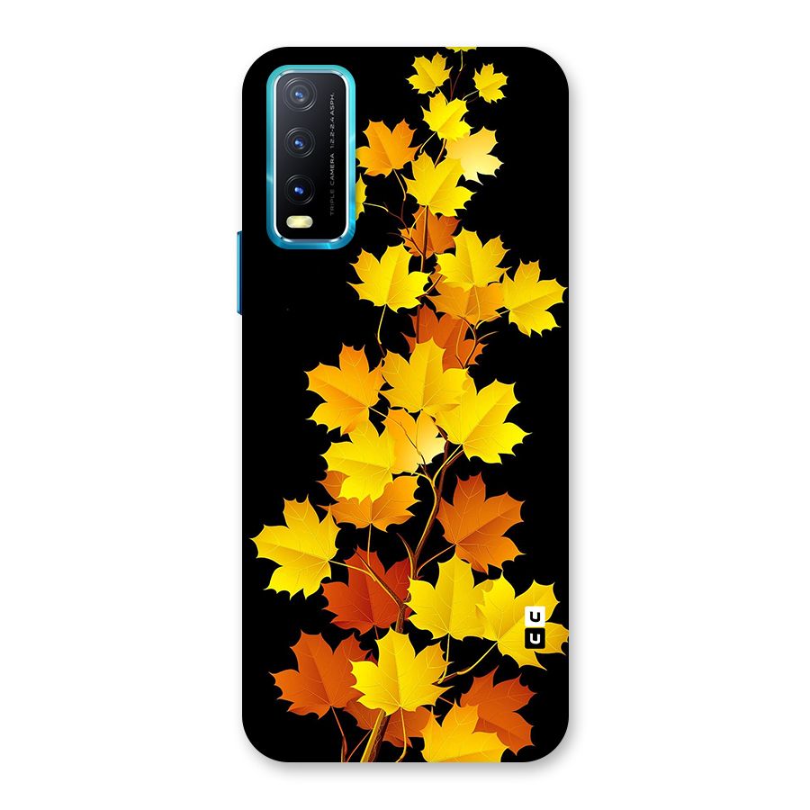 Autumn Forest Leaves Back Case for Vivo Y20A