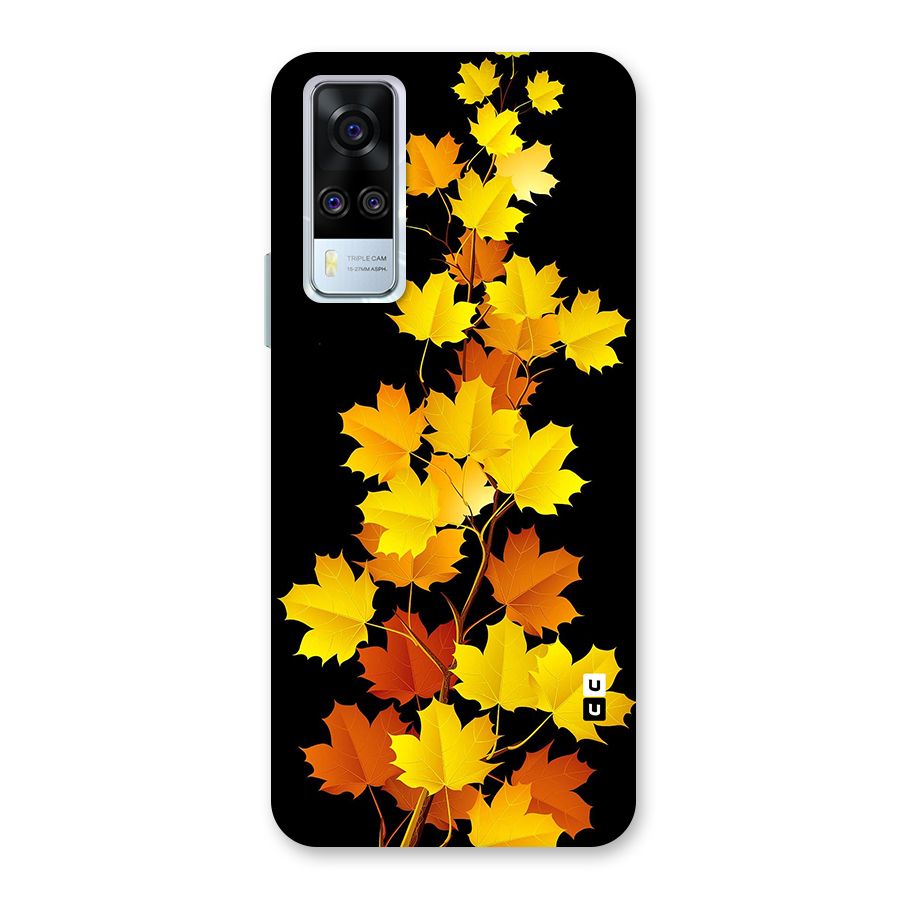 Autumn Forest Leaves Back Case for Vivo Y31