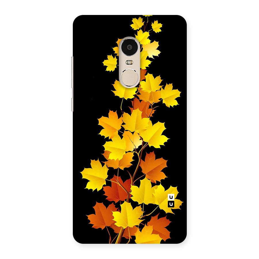 Autumn Forest Leaves Back Case for Xiaomi Redmi Note 4