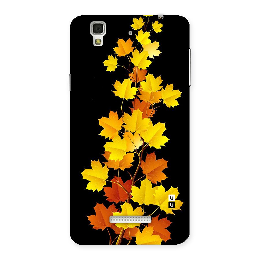Autumn Forest Leaves Back Case for YU Yureka Plus