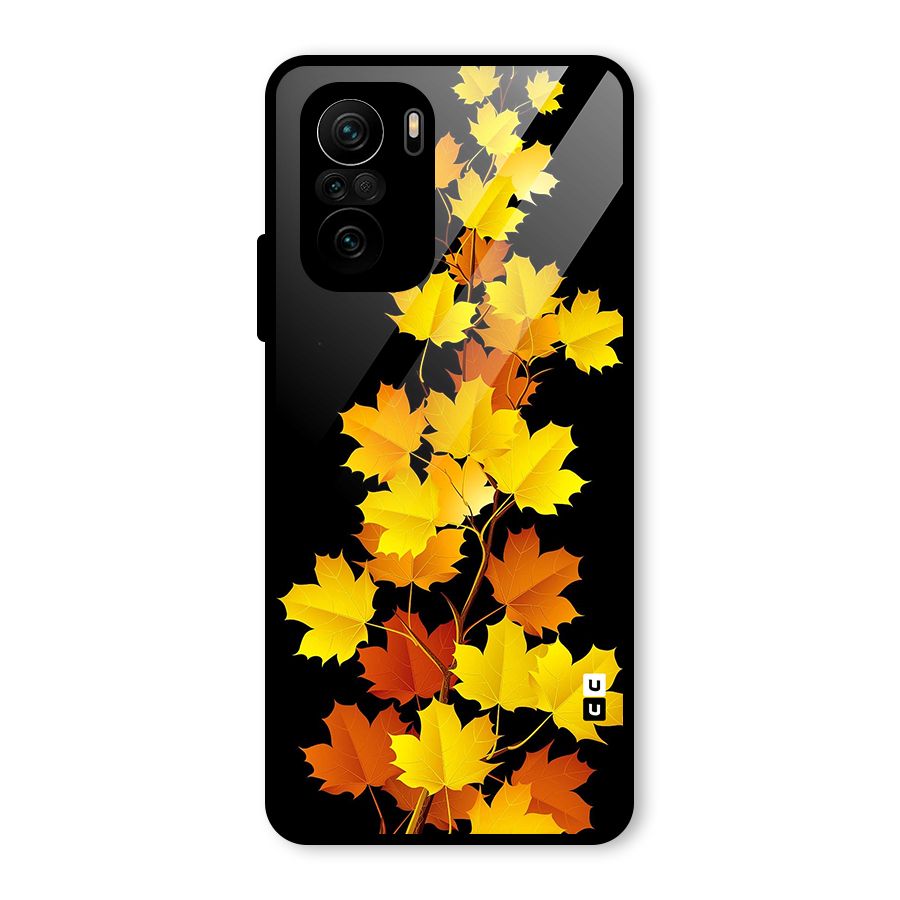 Autumn Forest Leaves Glass Back Case for Mi 11X Pro