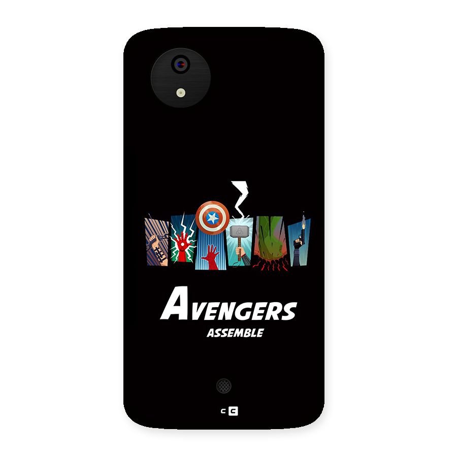 Avengers Assemble Back Case for Canvas A1  AQ4501