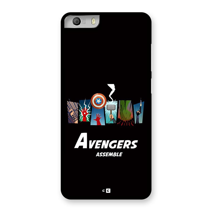 Avengers Assemble Back Case for Canvas Knight 2