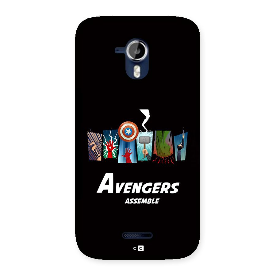 Avengers Assemble Back Case for Canvas Magnus A117