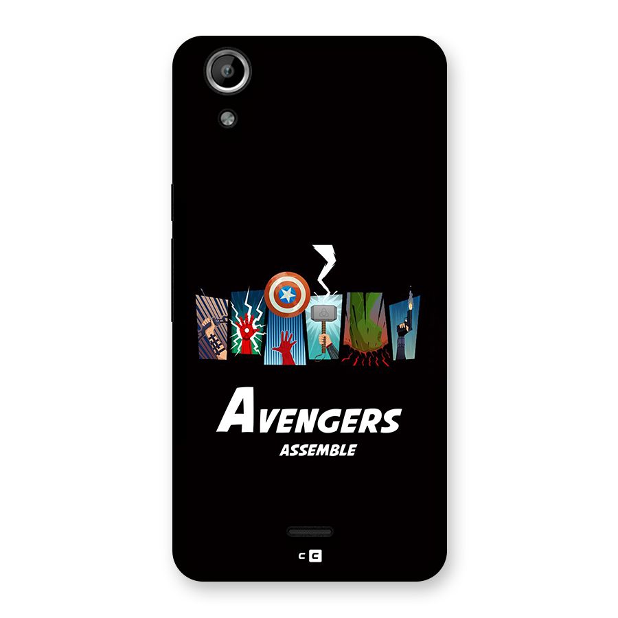 Avengers Assemble Back Case for Canvas Selfie Lens Q345