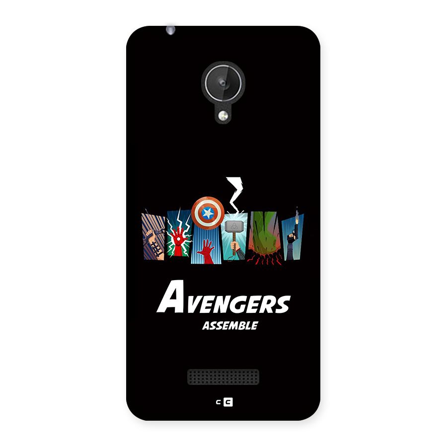 Avengers Assemble Back Case for Canvas Spark Q380