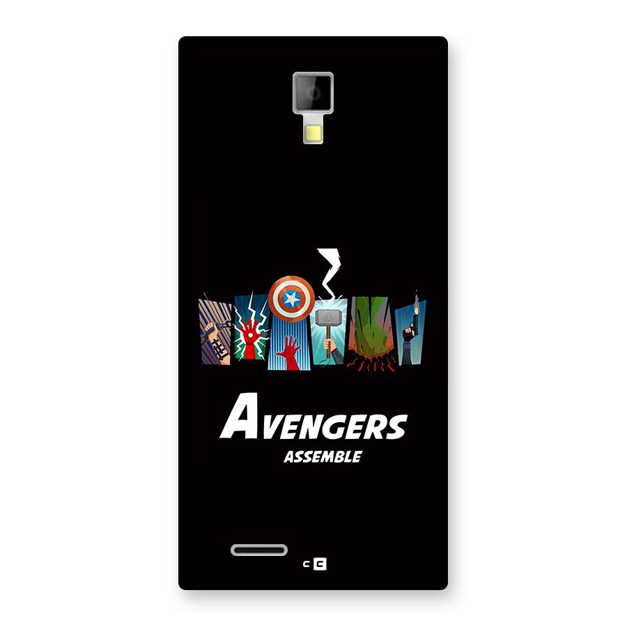 Avengers Assemble Back Case for Canvas Xpress A99