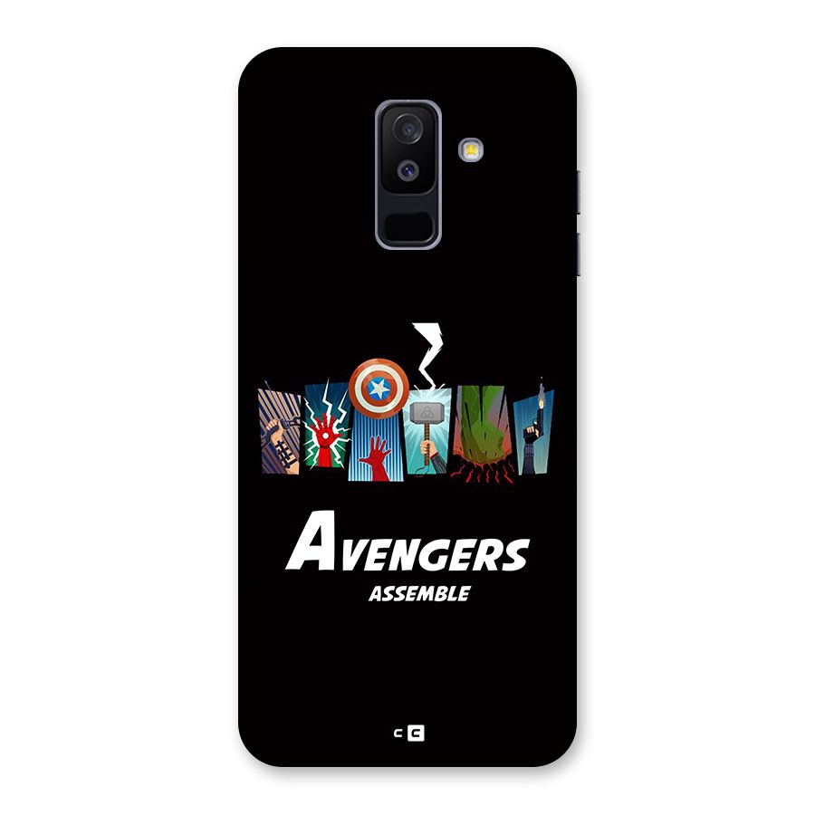Avengers Assemble Back Case for Galaxy A6 Plus
