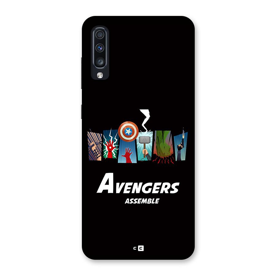 Avengers Assemble Back Case for Galaxy A70s