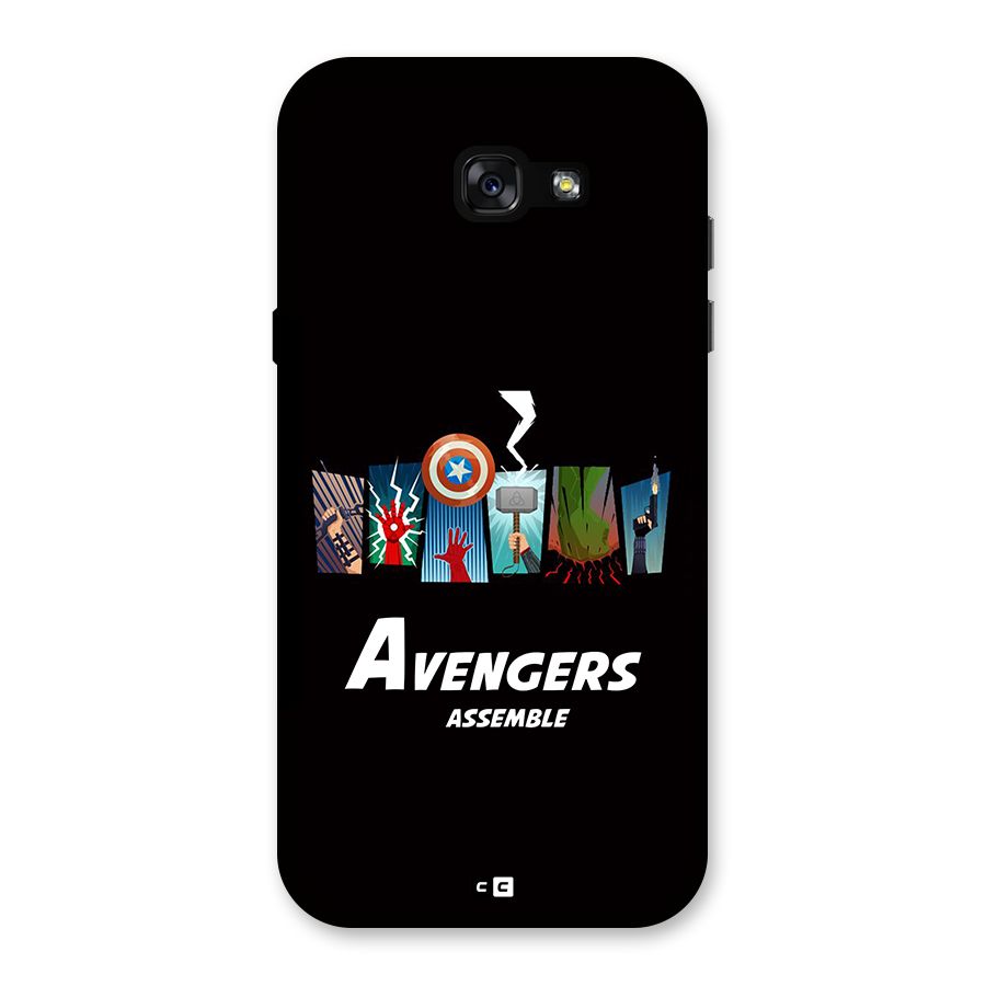 Avengers Assemble Back Case for Galaxy A7 (2017)