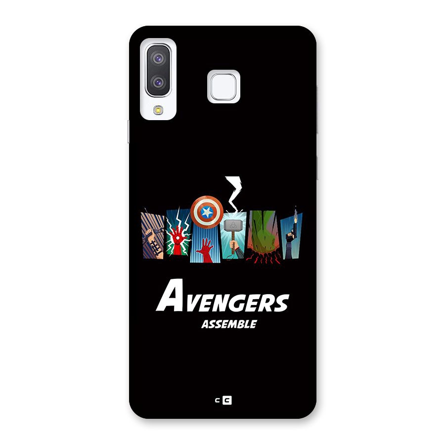 Avengers Assemble Back Case for Galaxy A8 Star