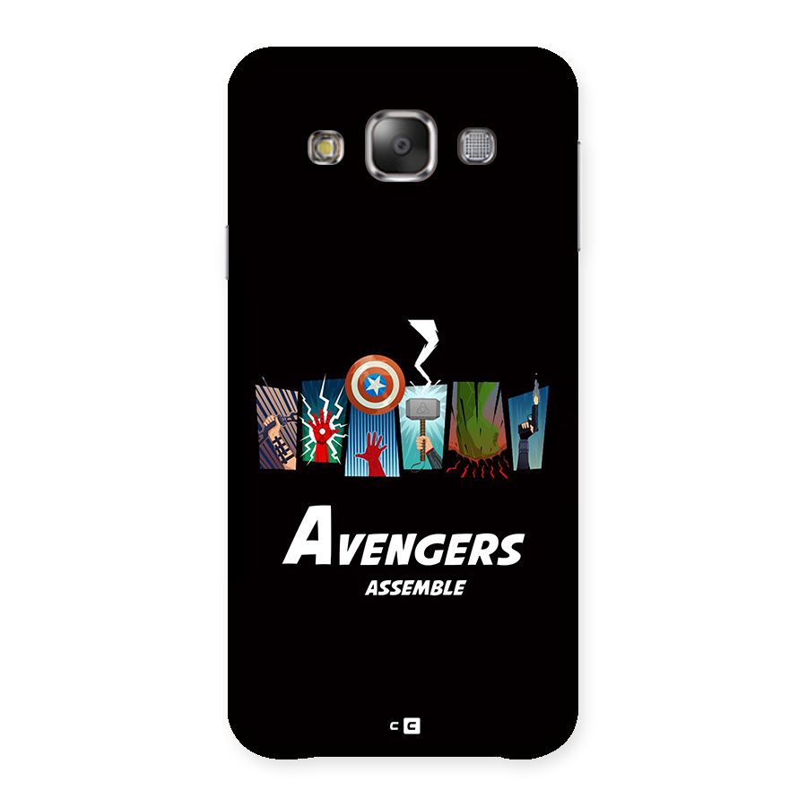 Avengers Assemble Back Case for Galaxy E7